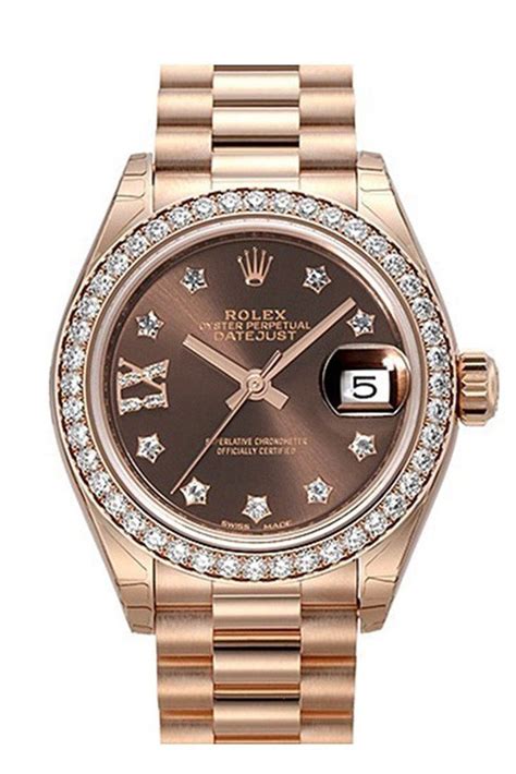 womens presidential rolex rose gold|rolex rose gold watch price.